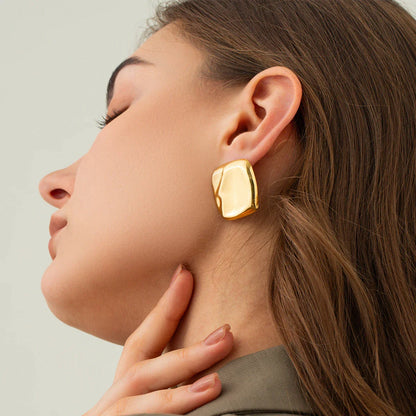 Poppy Gold Earrings