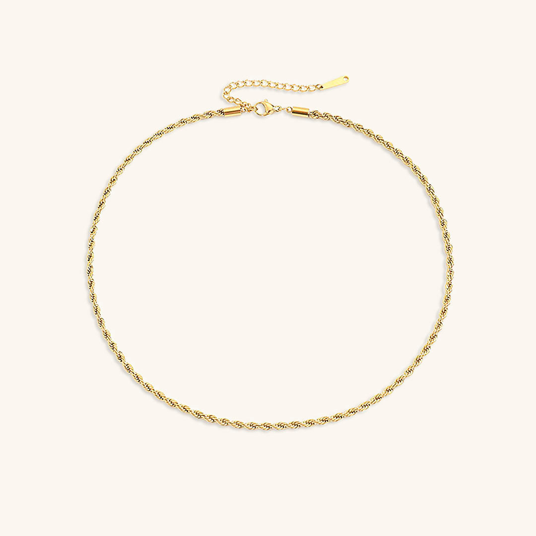 Bianca Rope Chain Gold Halskjede