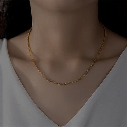 Audrey Gold Chain Halskjede