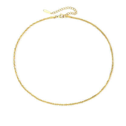 Audrey Gold Chain Halskjede