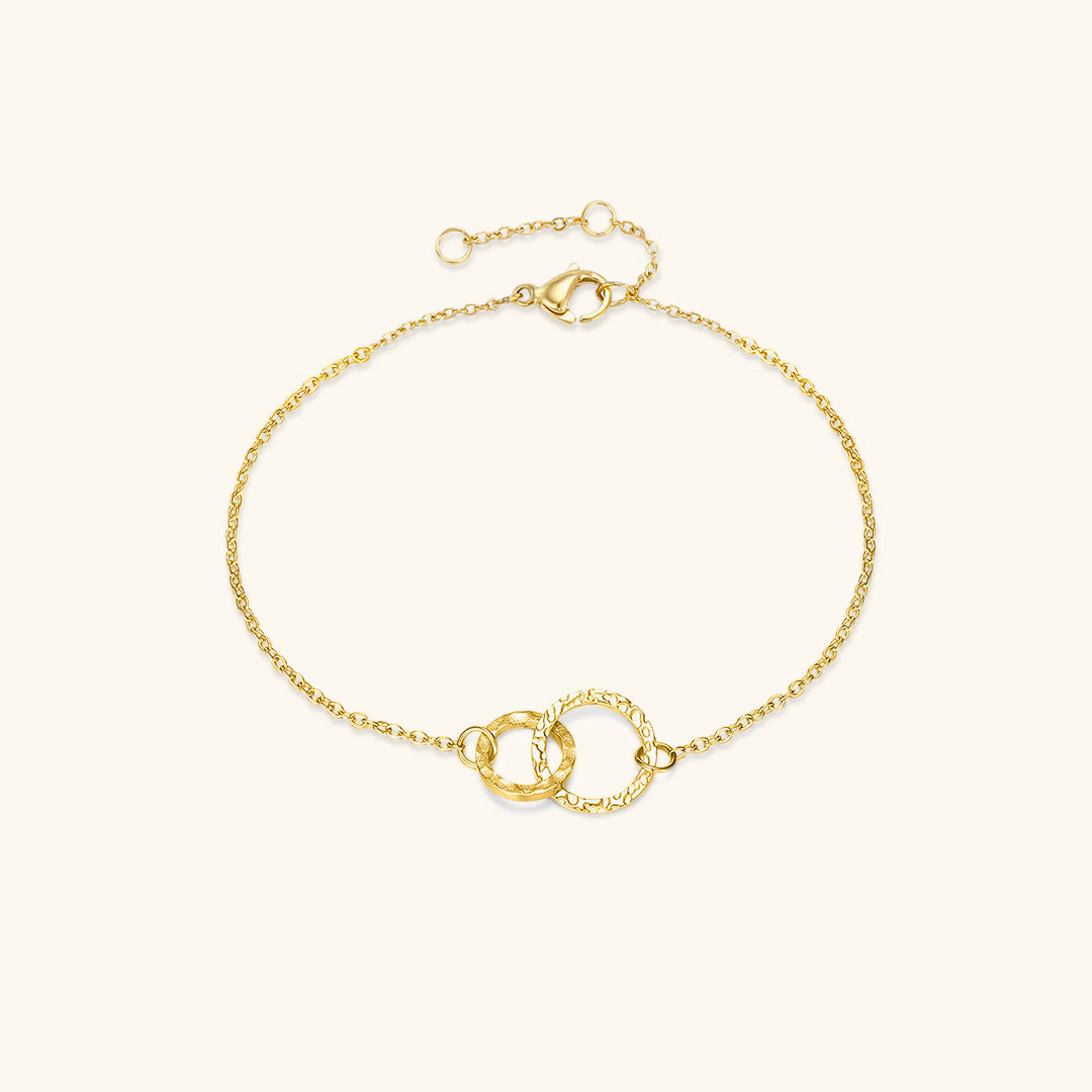 Isabelle Gold Hoop-armbånd 