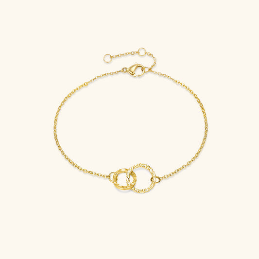 Isabelle Gold Hoop-armbånd 