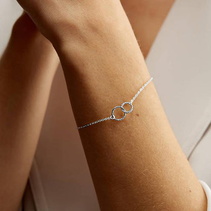 Isabelle Gold Hoop-armbånd 