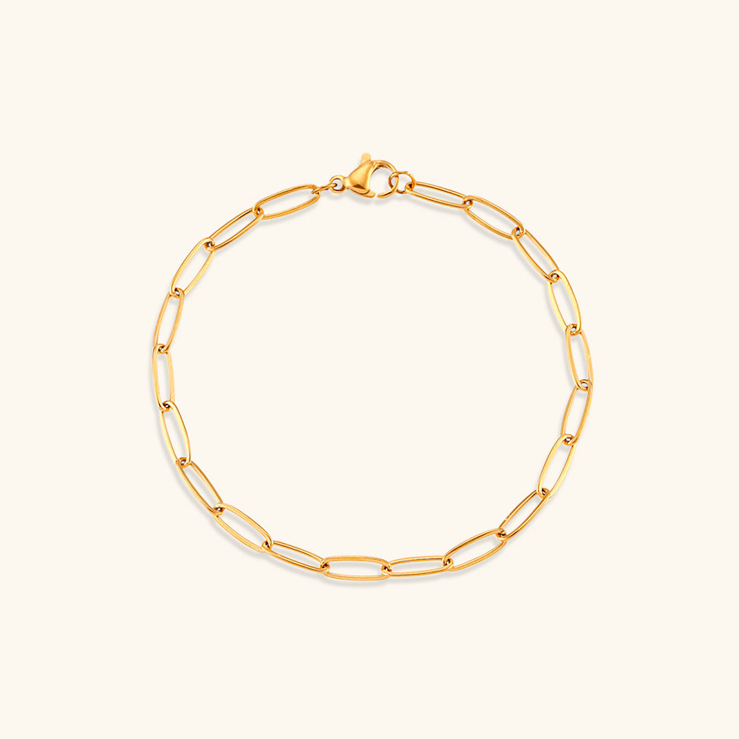 Lena Golden Chain Armbånd