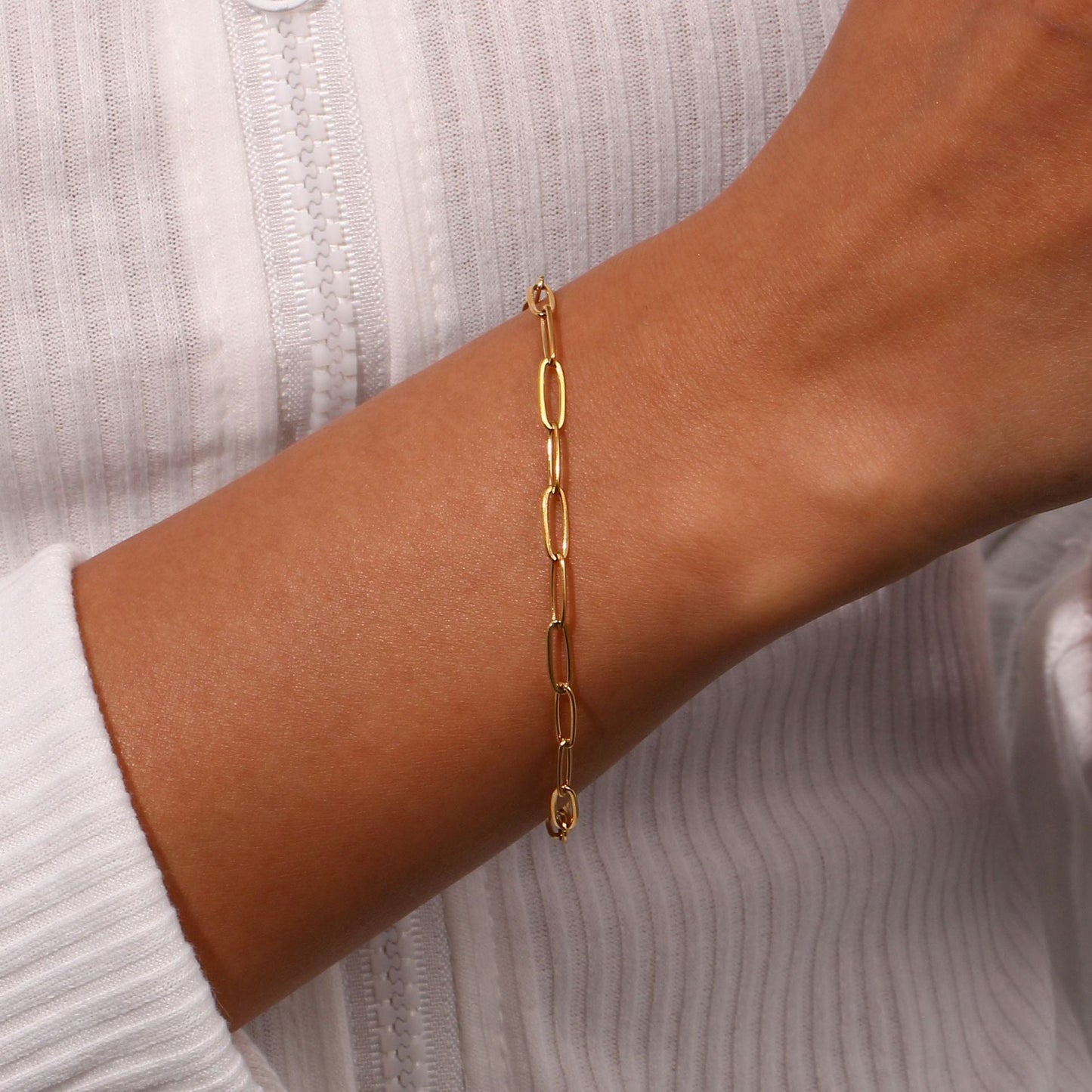 Lena Golden Chain Armbånd