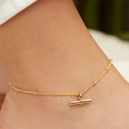 Valentine gull anklet