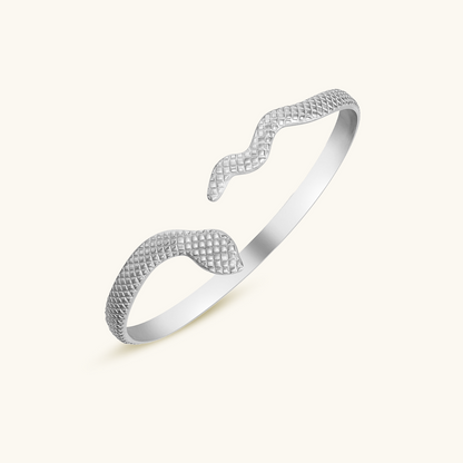 Serpent Bangle Armbånd - Sølv