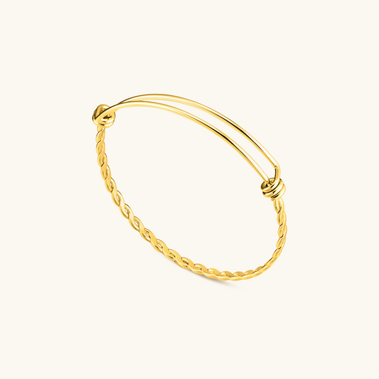 Sydney Dainty Bangle - Gull 