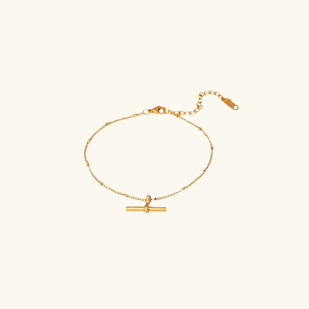 Valentine gull anklet